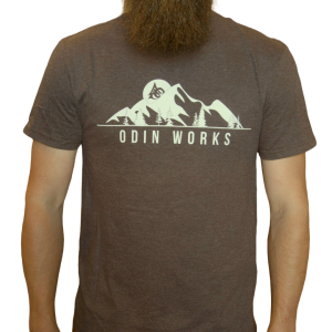 ODIN Works Ridge X Range TShirt - Heathered Brown